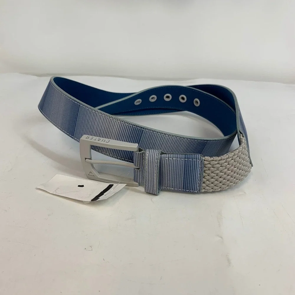Cuater by Travis Mathew Mens Impact‎ Zone Belt Blue Heather Microchip 30